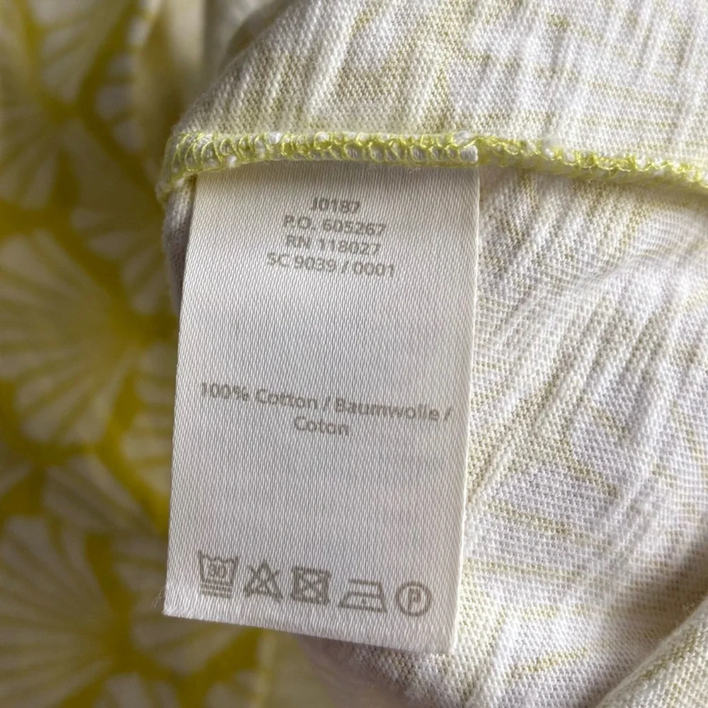 Boden Shell Print Sleeveless Top cotton size S green - Picture 8 of 9